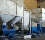 System ailgylchu EPS allbwn uchel gyda dad-duster falu a chymysgydd